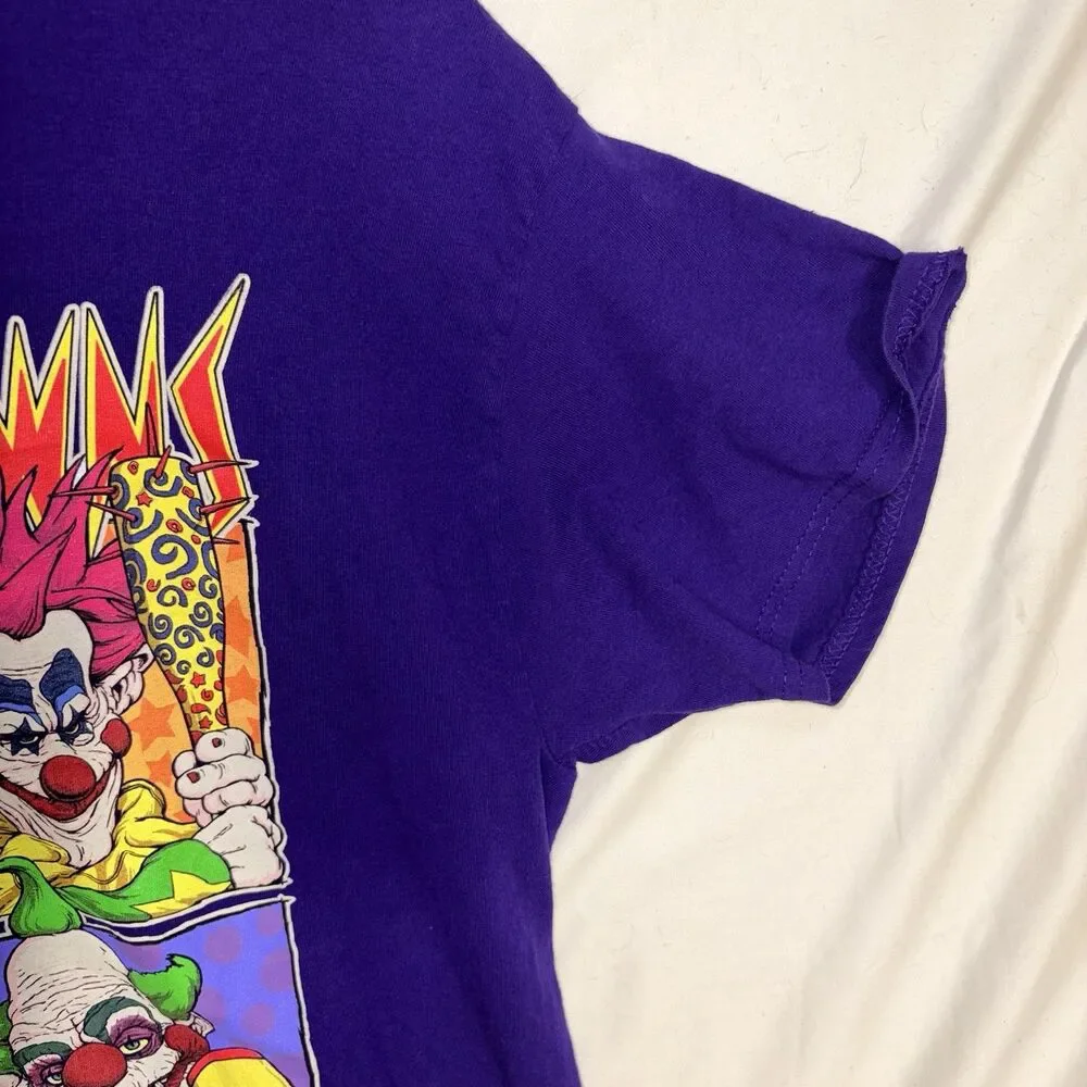 Killer Klowns from Outer Space 1988 Purple Graphic T-Shirt Men's Size L